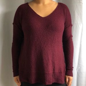 Abercrombie & Fitch Maroon Sweater
